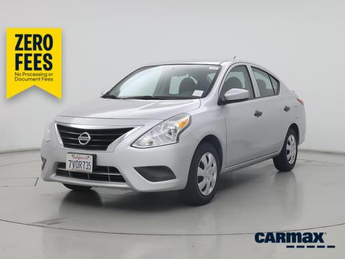 Silver 2016 Nissan Versa SV