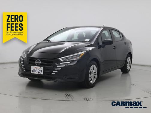 Black 2025 Nissan Versa S