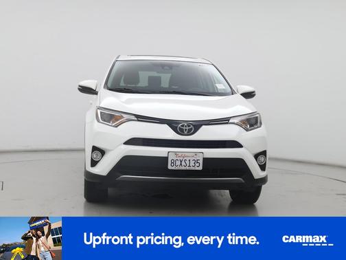 White 2018 Toyota RAV4 XLE