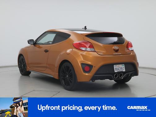 Orange 2016 Hyundai Veloster Turbo