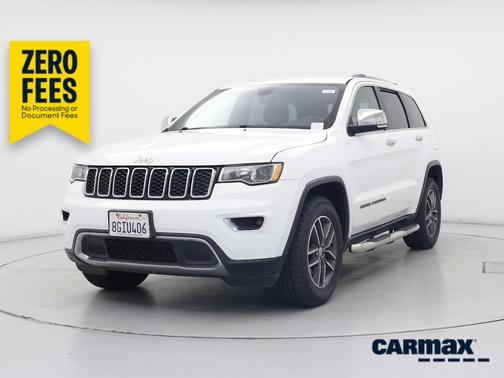 White 2018 Jeep Grand Cherokee Limited