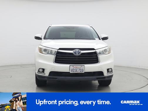 White 2015 Toyota Highlander Hybrid Limited