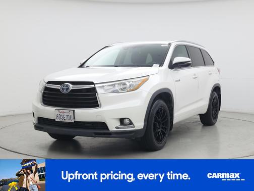 White 2015 Toyota Highlander Hybrid Limited