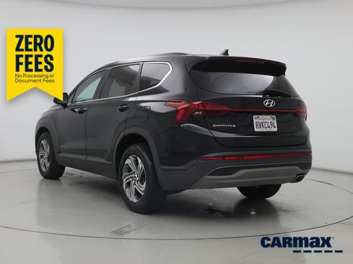 Black 2021 Hyundai SANTA FE SE