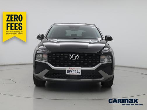 Black 2021 Hyundai SANTA FE SE