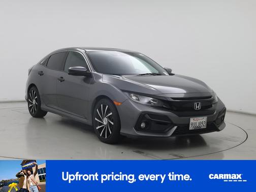 Gray 2020 Honda Civic EX-L
