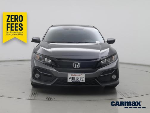 Gray 2020 Honda Civic EX-L