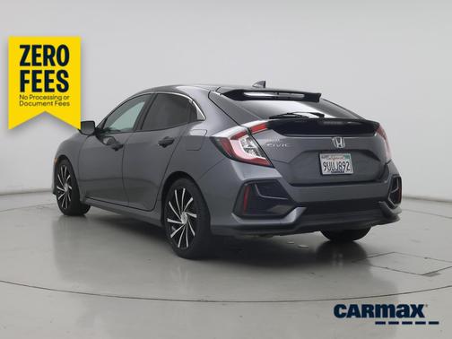 Gray 2020 Honda Civic EX-L