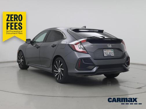 Gray 2020 Honda Civic EX-L