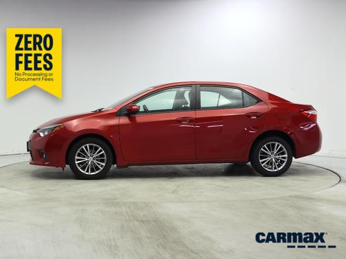 Red 2014 Toyota Corolla LE Plus