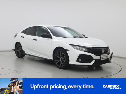 White 2017 Honda Civic Sport