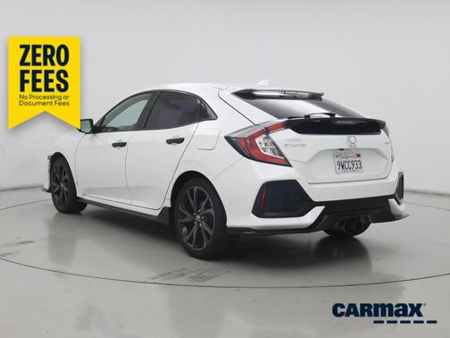 White 2017 Honda Civic Sport