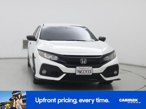 White 2017 Honda Civic Sport