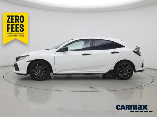 White 2017 Honda Civic Sport