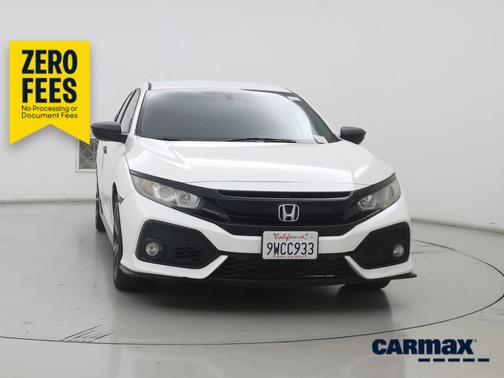 White 2017 Honda Civic Sport