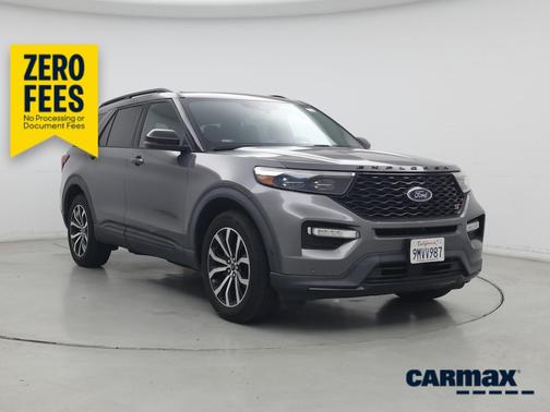 Gray 2021 Ford Explorer ST