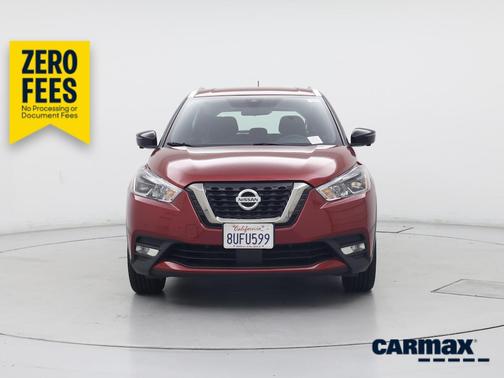 Burgundy 2020 Nissan Kicks SR