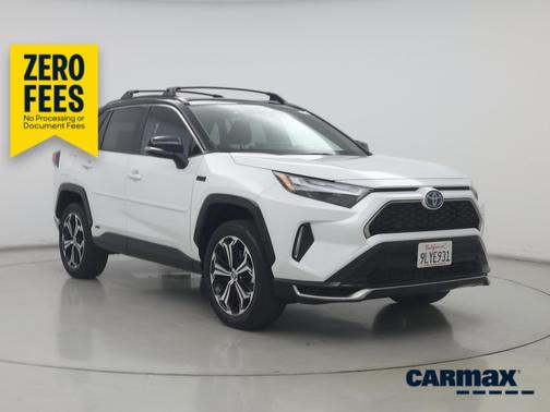 White 2024 Toyota RAV4 Prime XSE