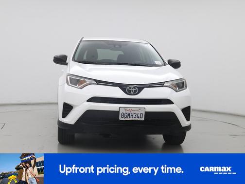 White 2018 Toyota RAV4 LE