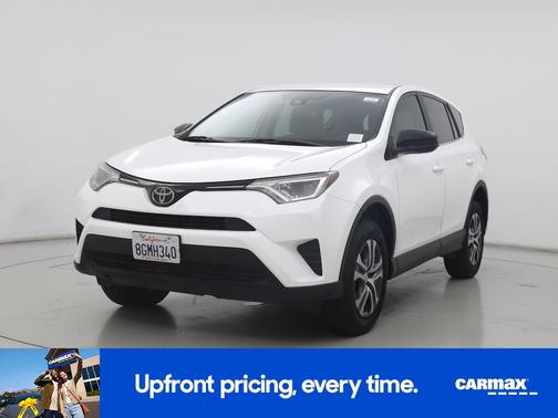 White 2018 Toyota RAV4 LE