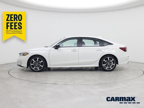 White 2026 Honda Civic Hybrid Sport Touring