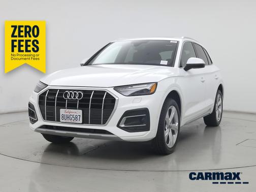 White 2021 Audi Q5 Prestige