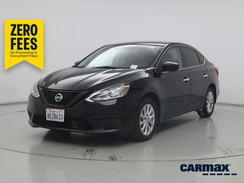 Black 2018 Nissan Sentra SV