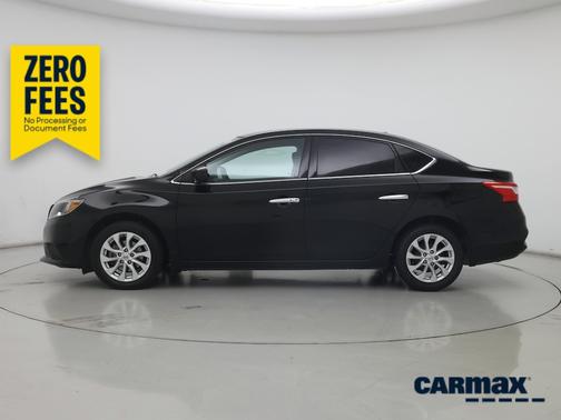 Black 2018 Nissan Sentra SV