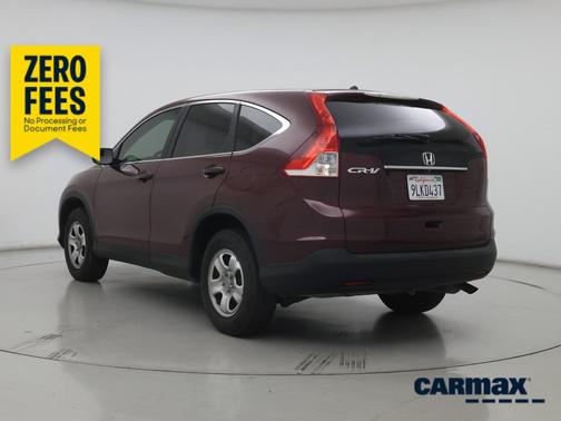 Red 2014 Honda CR-V LX