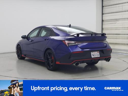 Blue 2025 Hyundai ELANTRA N