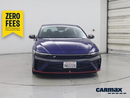 Blue 2025 Hyundai ELANTRA N