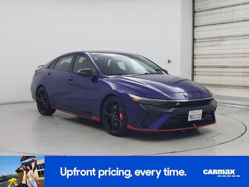 Blue 2025 Hyundai ELANTRA N