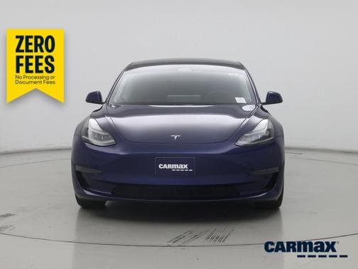 Blue 2022 Tesla Model 3