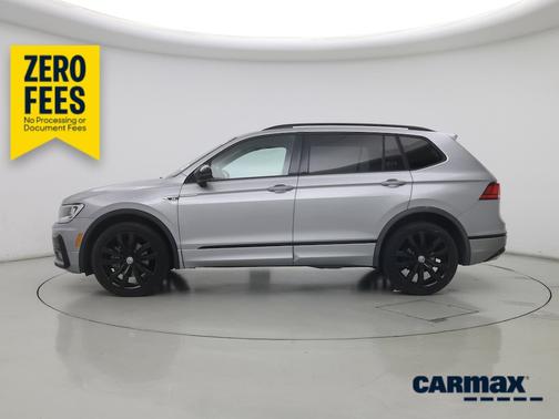 Gray 2021 Volkswagen Tiguan SE R-Line Black