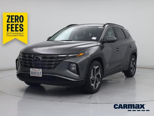 Gray 2022 Hyundai TUCSON SEL