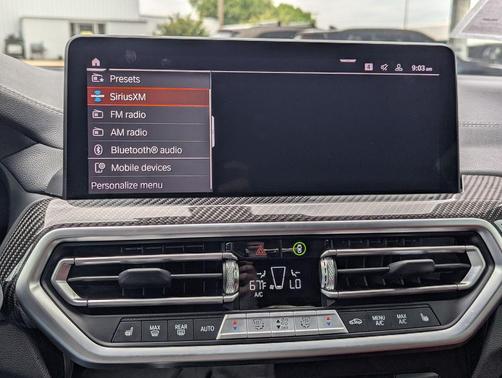 Carbon Black Metallic 2024 BMW X4 M40i