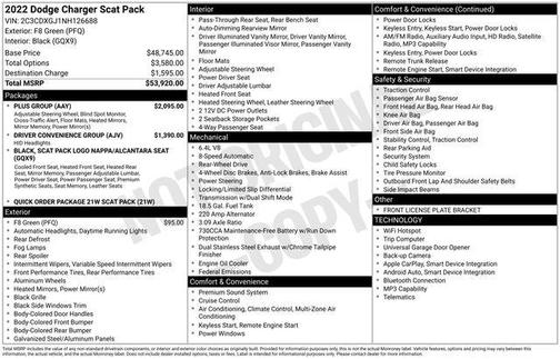 2022 Dodge Charger R/T Scat Pack
