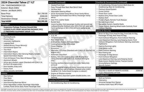 2024 Chevrolet Tahoe LT