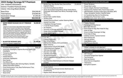 2023 Dodge Durango R/T Premium RWD