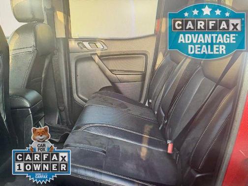 Rapid Red Metallic Tinted Clearcoat 2021 Ford Ranger LARIAT