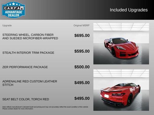 Torch Red 2025 Chevrolet Corvette E-Ray RWD Convertible 3LZ