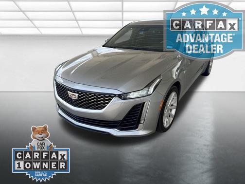 Argent Silver Metallic 2024 Cadillac CT5 Luxury