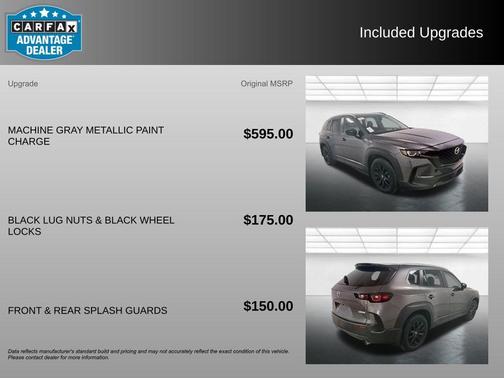 Machine Gray Metallic 2024 Mazda CX-50 2.5 S Select Package