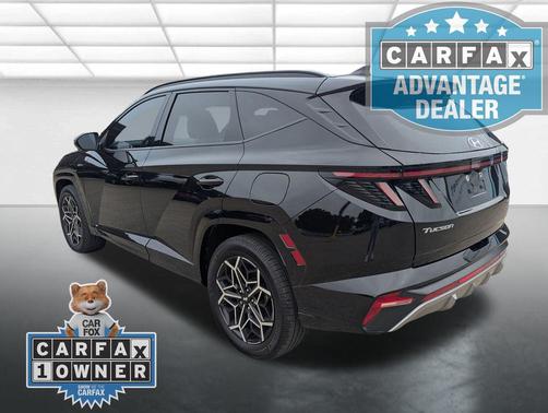Black Pearl 2024 Hyundai TUCSON Hybrid N Line