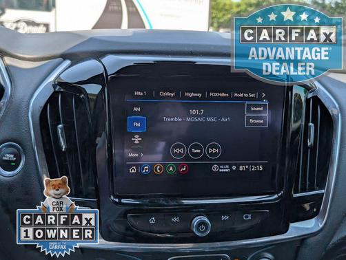 Summit White 2023 Chevrolet Traverse RS