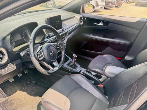 Aurora Black 2021 Kia Forte GT