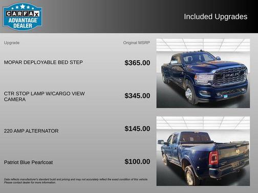 2021 RAM 3500 Limited Crew Cab 4x4 8' Box