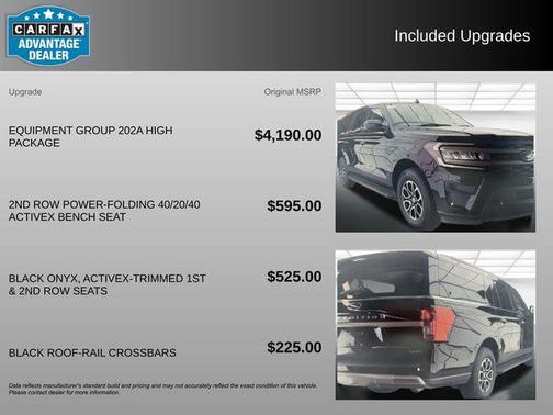 Agate Black Metallic 2024 Ford Expedition Max XLT