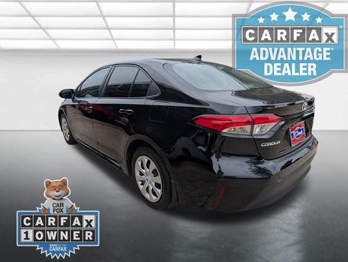 Midnight Black Metallic 2025 Toyota Corolla LE