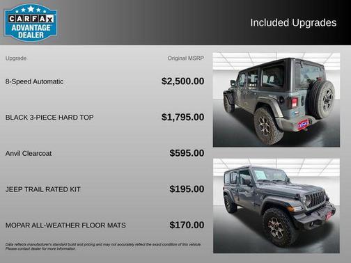 Anvil Clearcoat 2025 Jeep Wrangler Sport